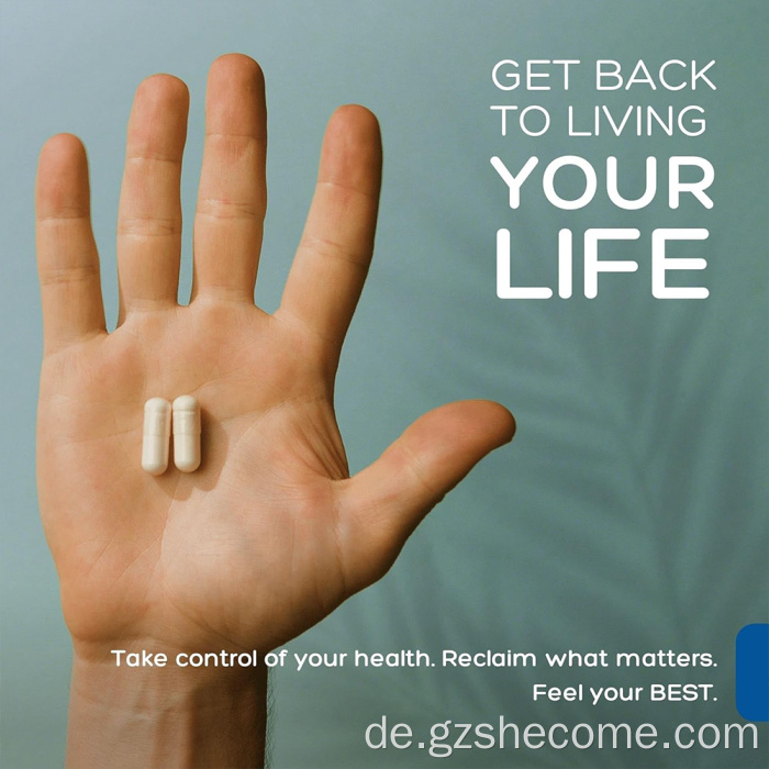 Neu eingetroffene L-Lysin-Kapseln mit Monolaurin